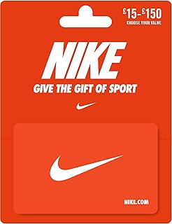 NIKE Physical Gift Card - UK Redemption - Delivered by post - £40
