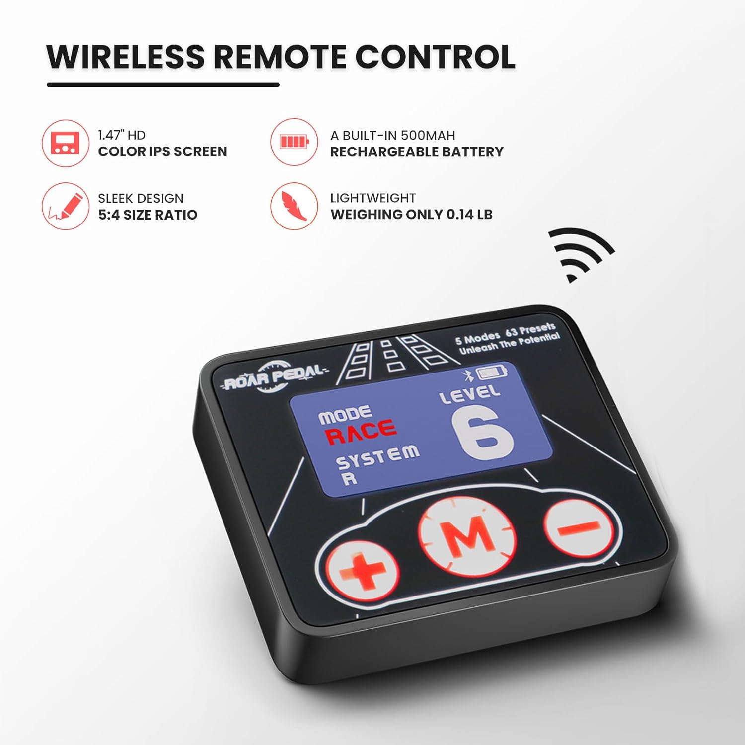 Roar Pedal Throttle Response Controller with Remote Control, Electronic Racing Accelerator Compatible with Toyota Tacoma 2005-2023, FJ Cruiser, Tundra, Sequoia, Lexus - Image 5