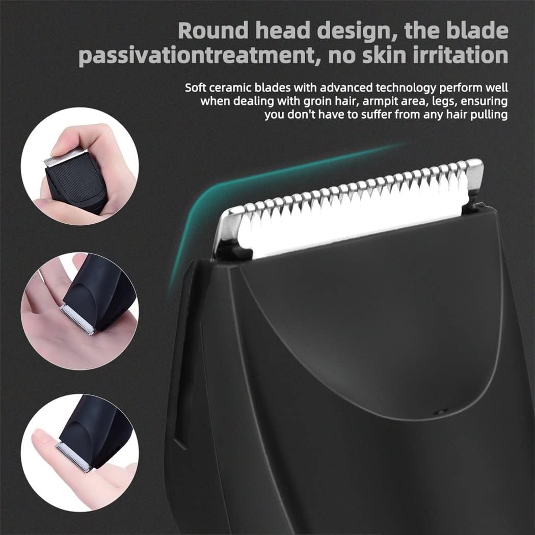 Hair for Men Professional LED Men's Body TrWaterproof Clipper USB Electric Shaver Shaving Machine