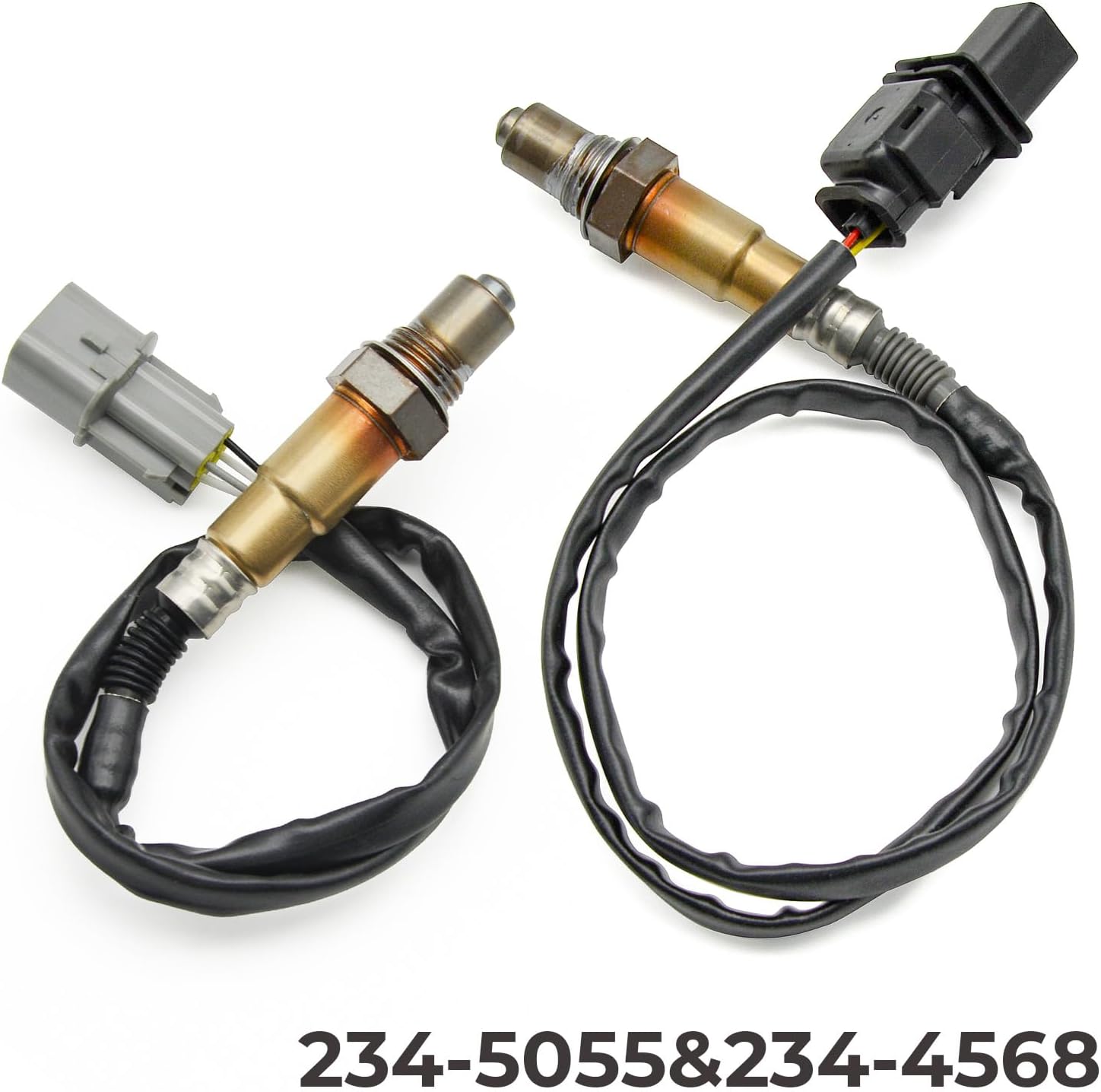 O2 Oxygen Sensor Upstream and Downstream 234-5055 234-4568 for Hyundai Accent Veloster 1.6L 2012-2017, for Kia Rio Soul 1.6L 2012-2018, for Kia Soul 1.6L 2012-2016