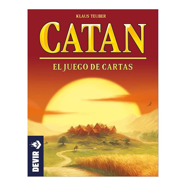 Devir - Catan el Juego de Cartas, Juego de Mesa con Amigos, para Fiestas, 8 años (BGCATMN)