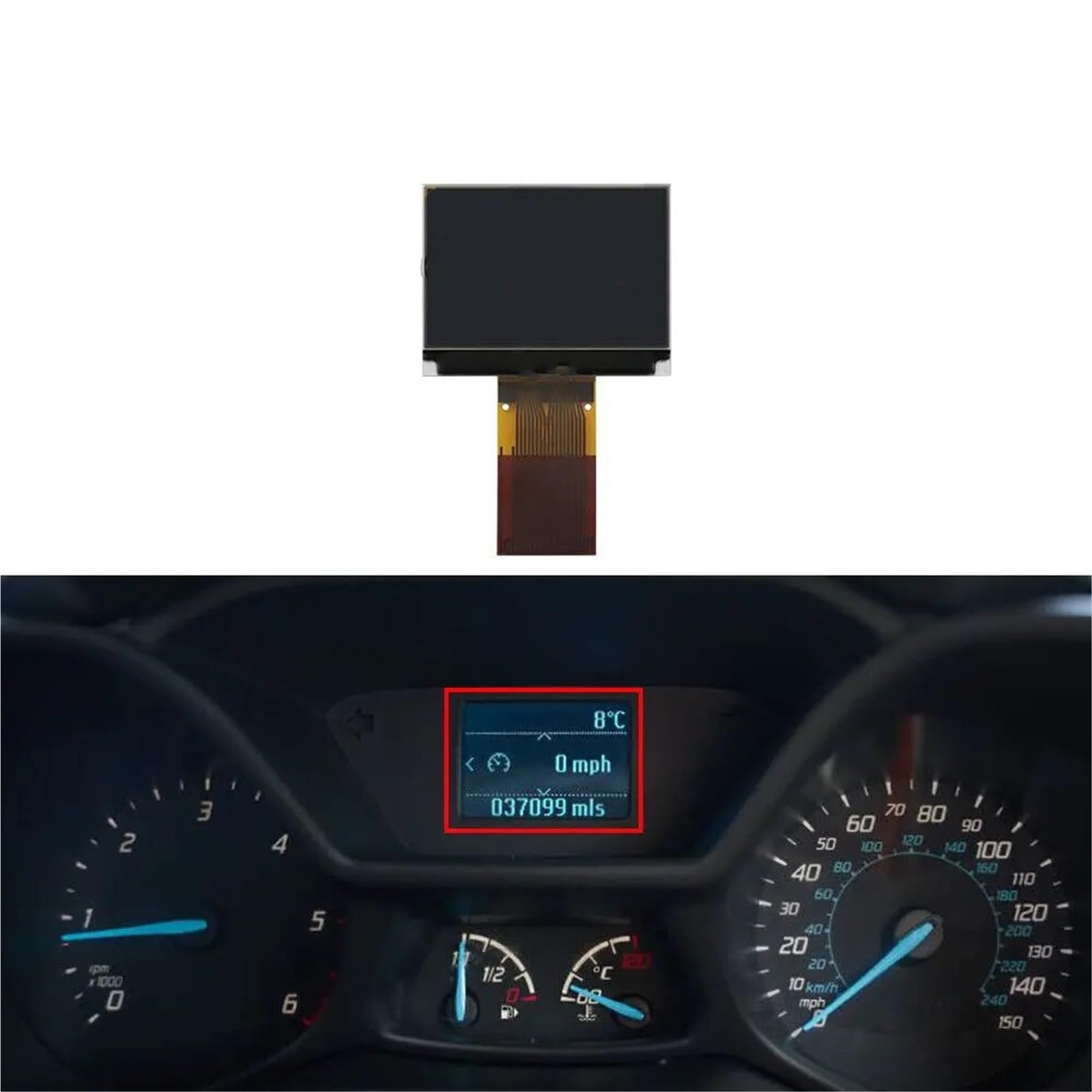 Pantalla para Coche para Ford Focus Tourneo Kuga