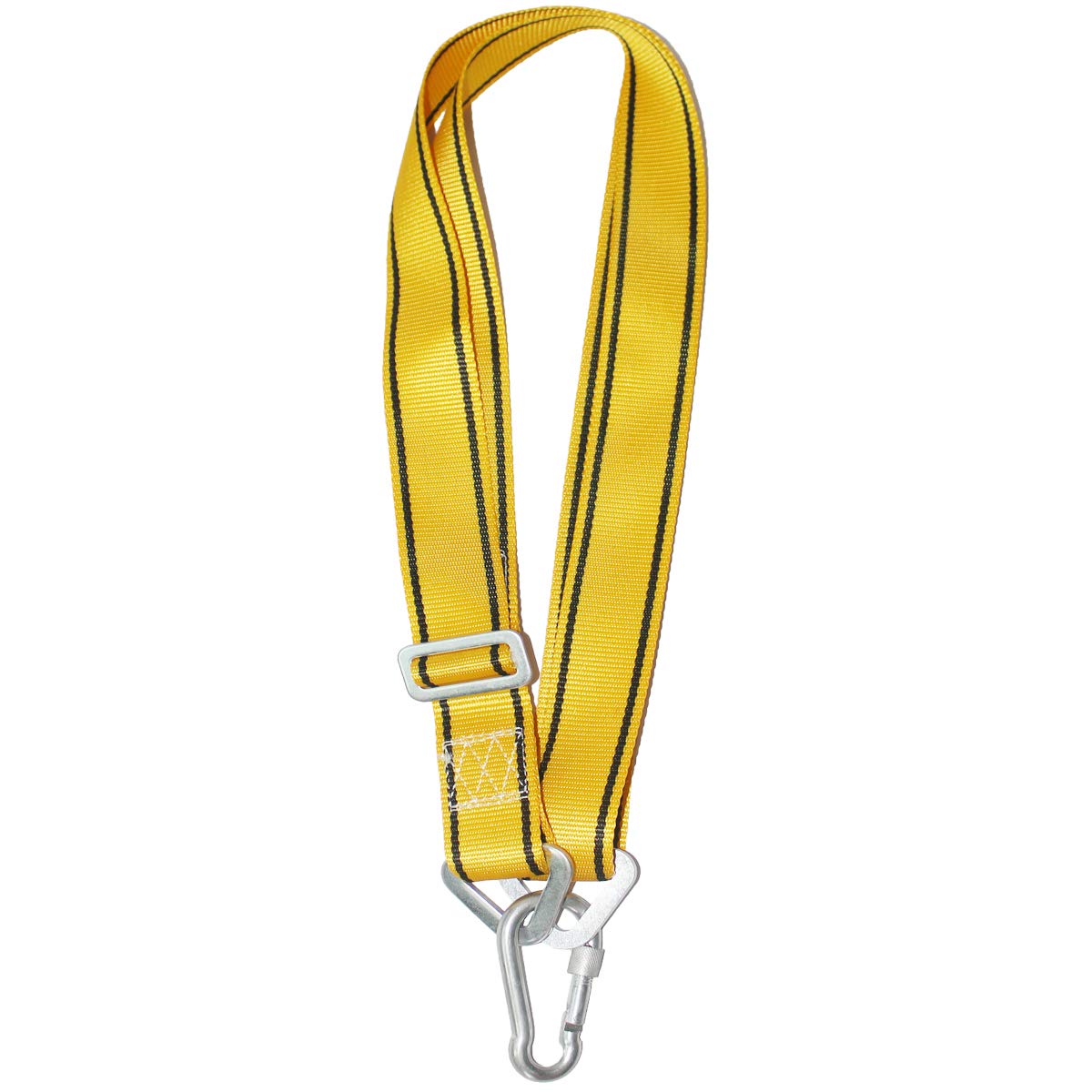 XMYANG Heavy Bag Hanger Strap - 1000lb Capacity Adjustable 22-40 Inch Boxing Bag Hanger Yellow