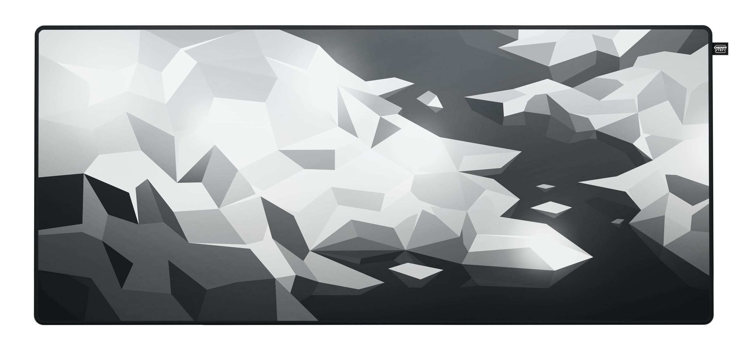 CHERRY XTRFY GP5, XL Gaming Mouse Pad (920 x 400 x 3 mm), High-Speed Cloth Surface for Precision, Stitched Edges, Non-slip, Machine washable, Litus White