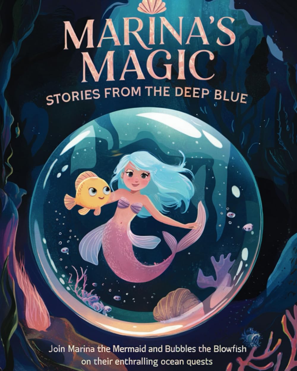 Marina's Magic: Stories from the Deep Blue: Join Marina the Mermaid and Bubbles the Blowfish on their Enthralling Ocean Quests Paperback – July 13, 2023