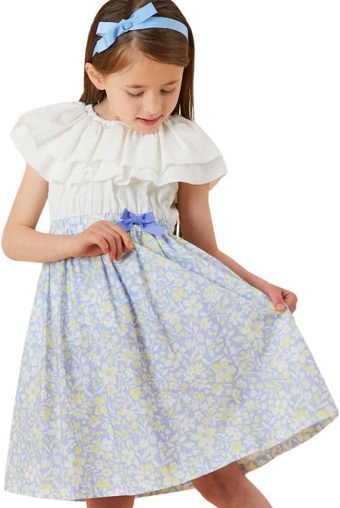 Amazon | [ショパン] ワンピース 女の子 キッズ 子供服ドッキング  