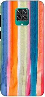 جراب موبايل سي سي بي من السيليكون مطبوع متوافق مع شاومي ريدمي نوت 9S من كيس زون، شفاف