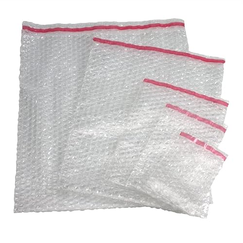 25 Mix Bubble Wrap Pouch Bags With Self Seal Strip On Lip (BP1, BP2, BP3, BP4, BP5) (Pack of 25)