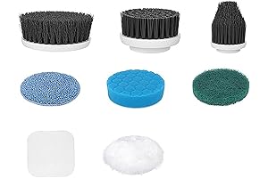 Brush Clearing Replacement Heads for RUIZD Electric Spin Scrubber