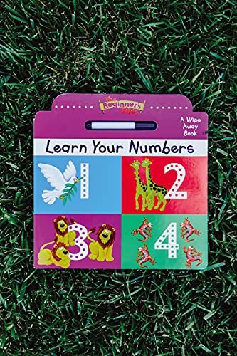 Image of The Beginner's Bible Learn Your Numbers: a Wipe Away book