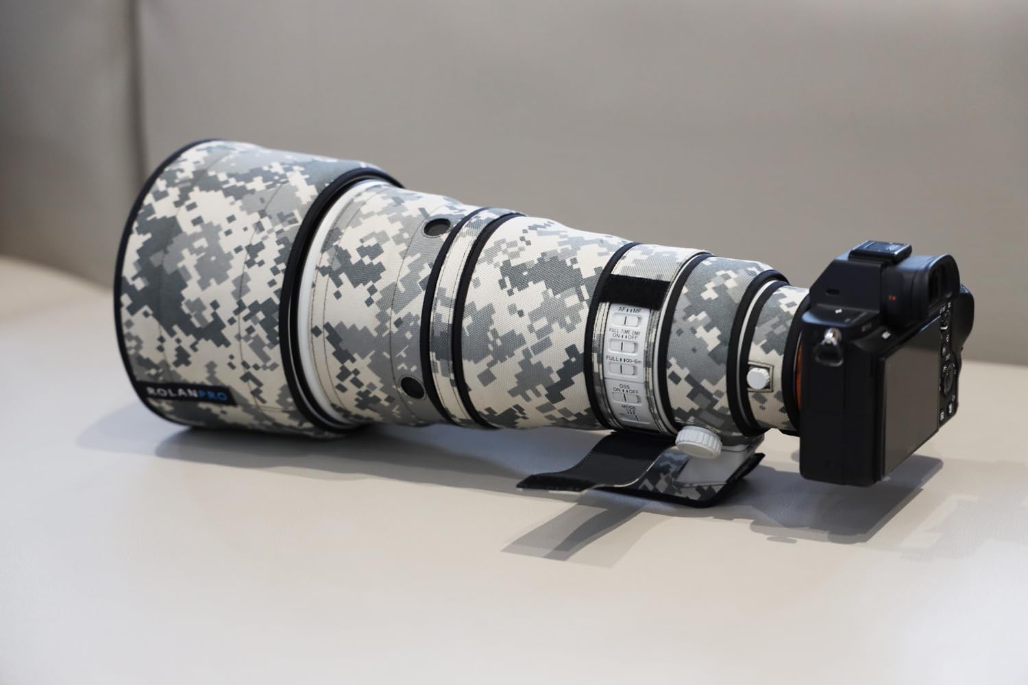 Rolanpro Waterproof Camo Lens Cover For SONY FE 300mm