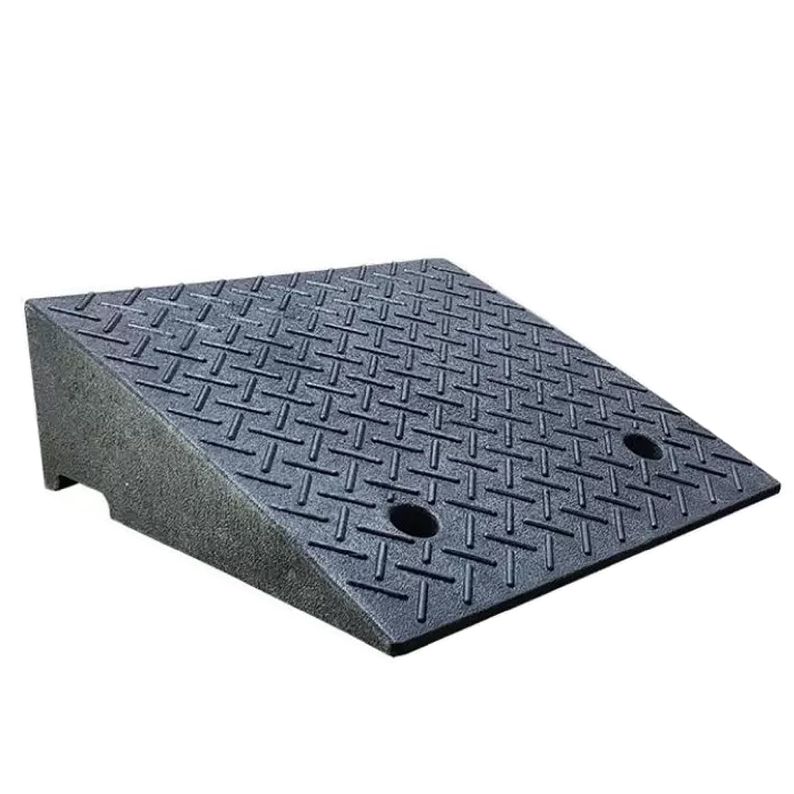 Rampa krawężnikowa do podjazdu, rampa progowa gumowa, rampa załadunkowa, rampa schodkowa do motocykla o udźwigu 3000 kg, 50x50x15cm