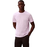 Calvin Klein Uomo T-Shirt Maniche Corte Micro Logo con Scollo Rotondo
