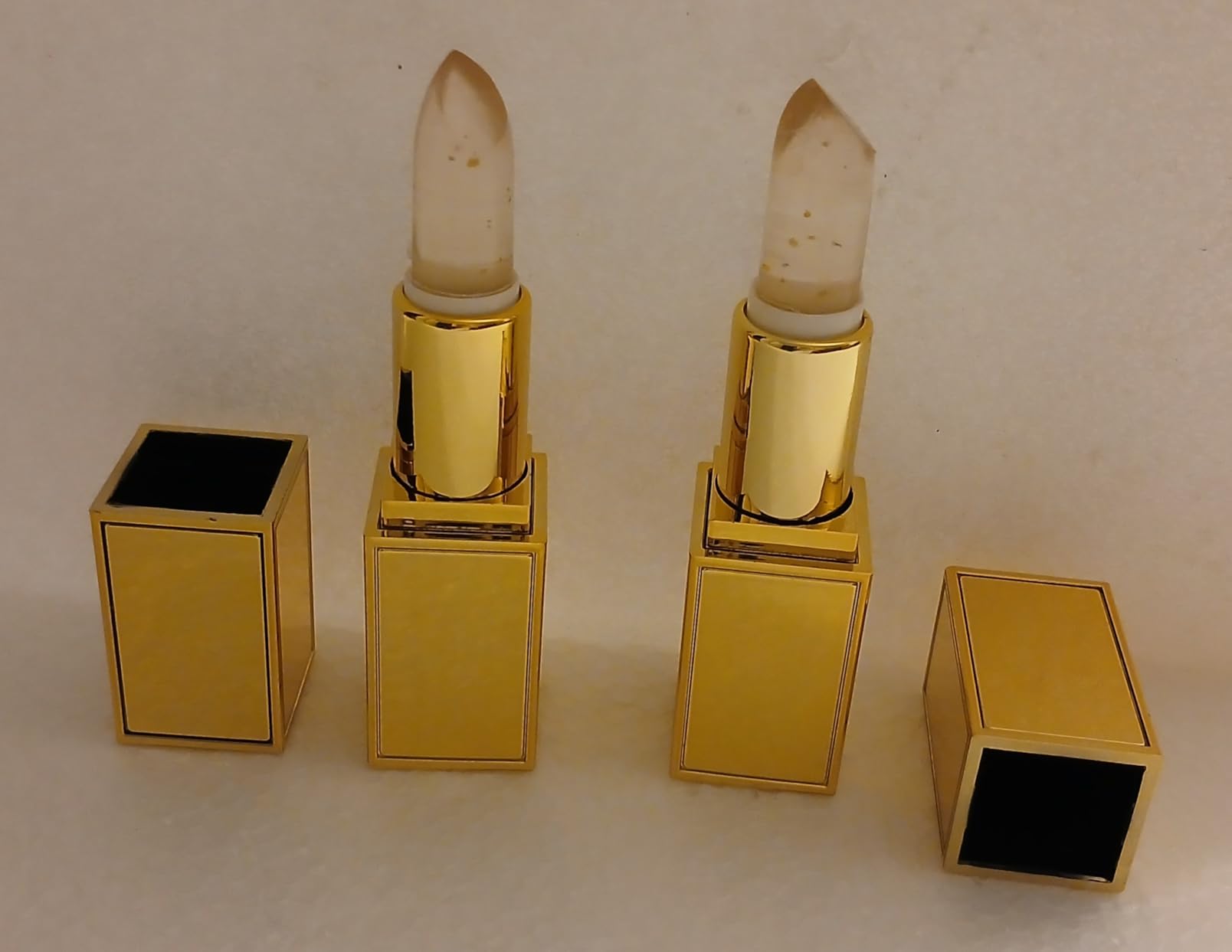 Generic 2PCS Color Changing Lipstick for Older Women, pH Adaptive Clear Lip Gloss, Transferproof Color Lipstick, Long-Lasting Hydration Without Stripping, Moisturizing Glossy Shine Lip Gloss