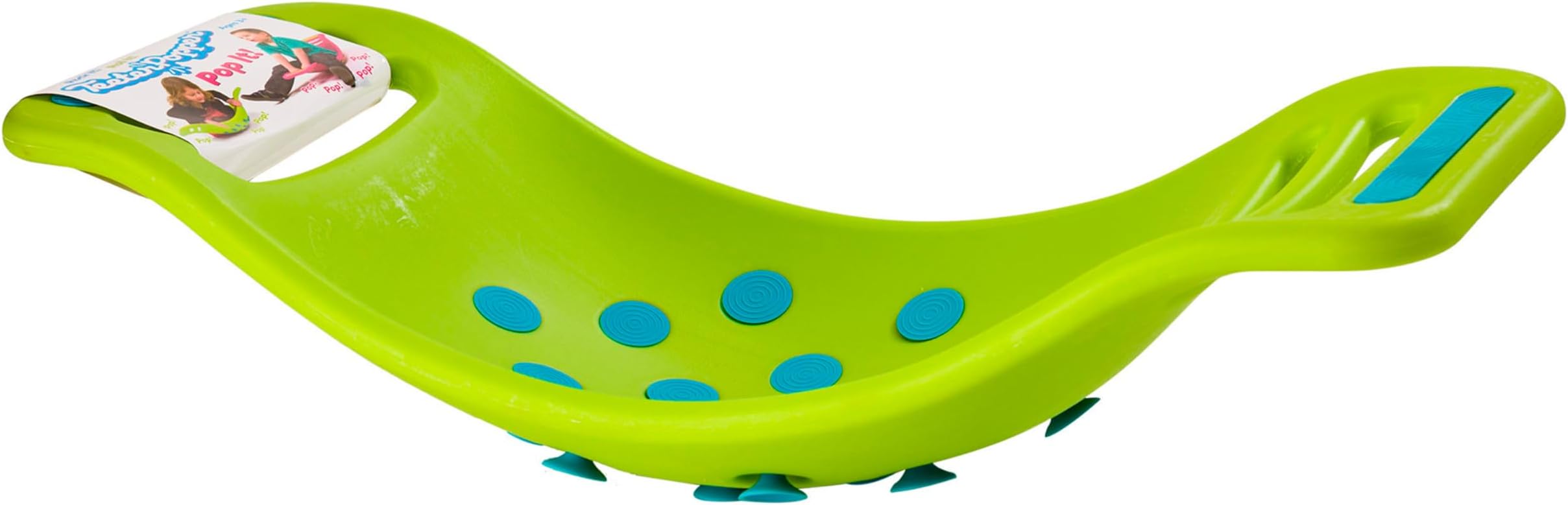 Teeter Popper, Indoor Toddler Sensory Toys for Ages 3 and Up, Green