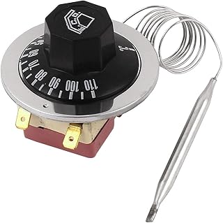 Aexit AC 250V Control electrical 16A 30-110 Dial NC Temperature Control Capillary Thermostat