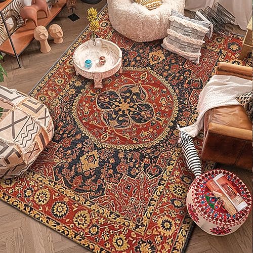 ペルシャ ラグ ペルシャ絨毯風 ラグ カーペット ペルシャ柄 ラグ 柄 モロッコ 北欧風 ボヘミア 絨毯 花柄3 ペルシャ絨毯 韓国 1.5畳 2畳 3畳 ホットカーペット ヨーロッパ テレワーク 在宅 160*230cm デスクカーペット デスク下ラグ