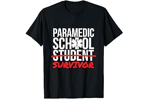 Paramedic School Graduation Gift Student Survivor T-Shirt - Ambulance Ornament