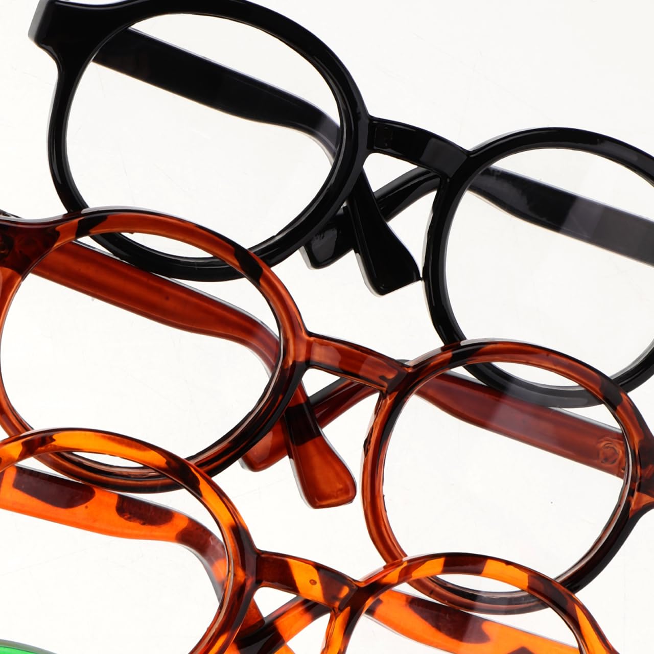 ifundom Mini Gafas para Muñecas Juego De 6 Piezas Accesorios De Plástico Livianos Y Resistentes para Decoración Y Vestir Muñecos DIY