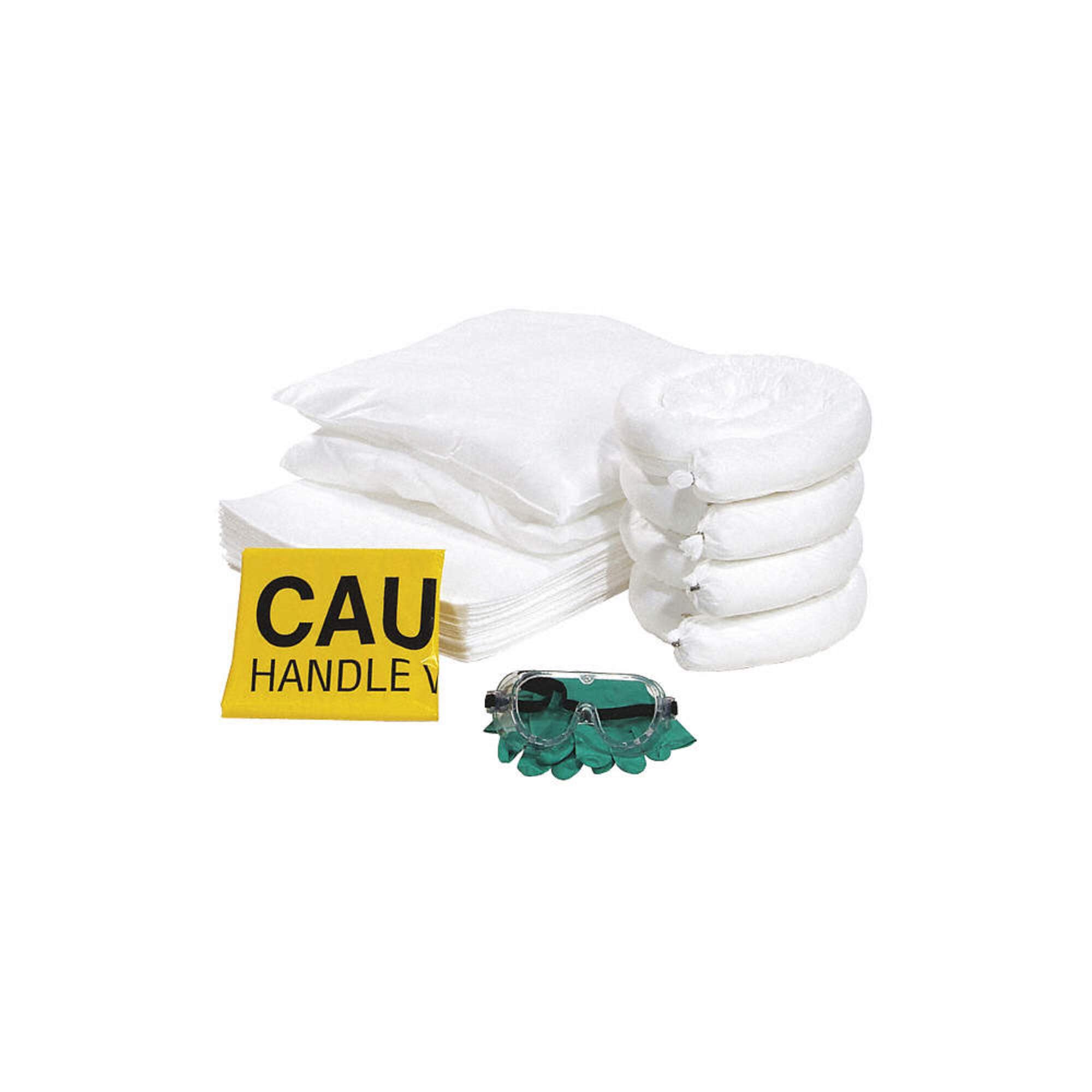 SpillTech Refill for Oil-Only 20-Gallon Spill Kit, 43 Pieces (RSPKO-20)