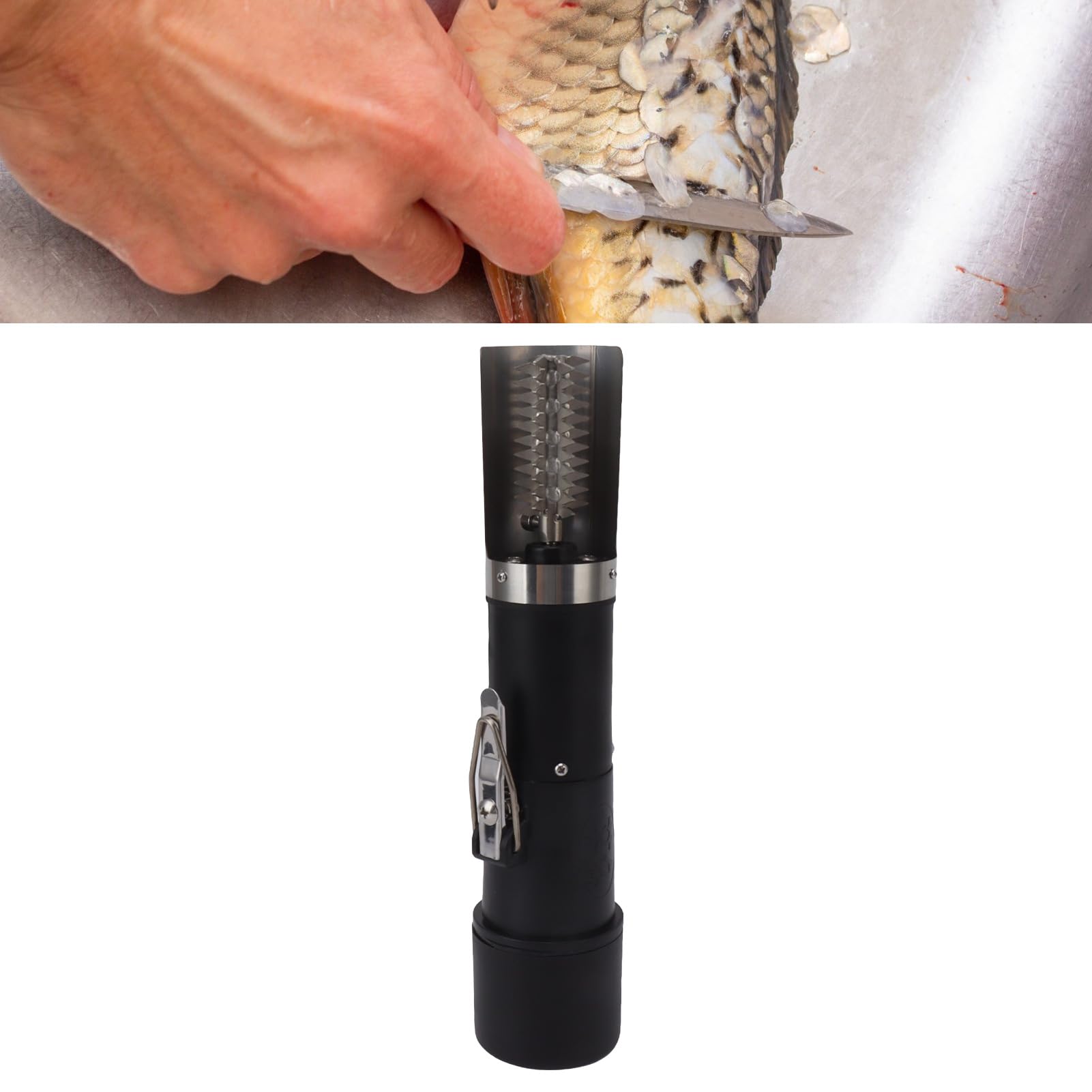 Descamador Eléctrico de Pescado, Removedor Automático de Escamas, Limpiador Profesional para Cocina