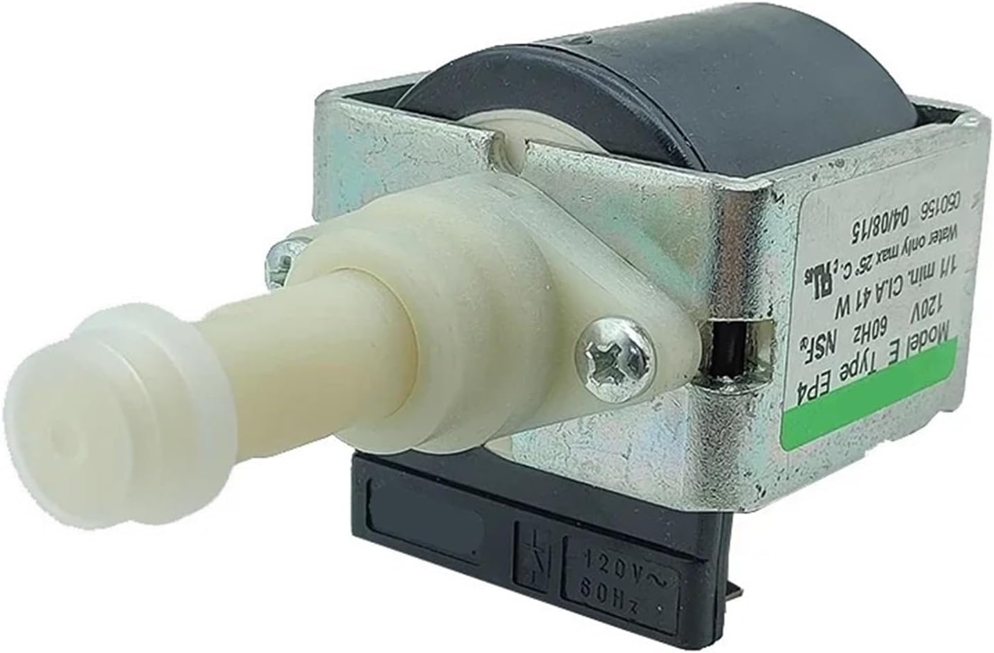 1pc EP4 Electromagnetic Pump AC120V Plunger Pump Coffee Machine Water Pump Small Flow High Pressure Stable Effluent