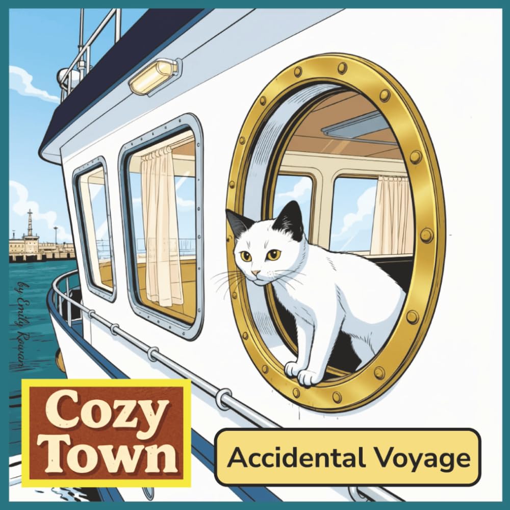 Cozy Town Adult Coloring Book: Accidental Voyage