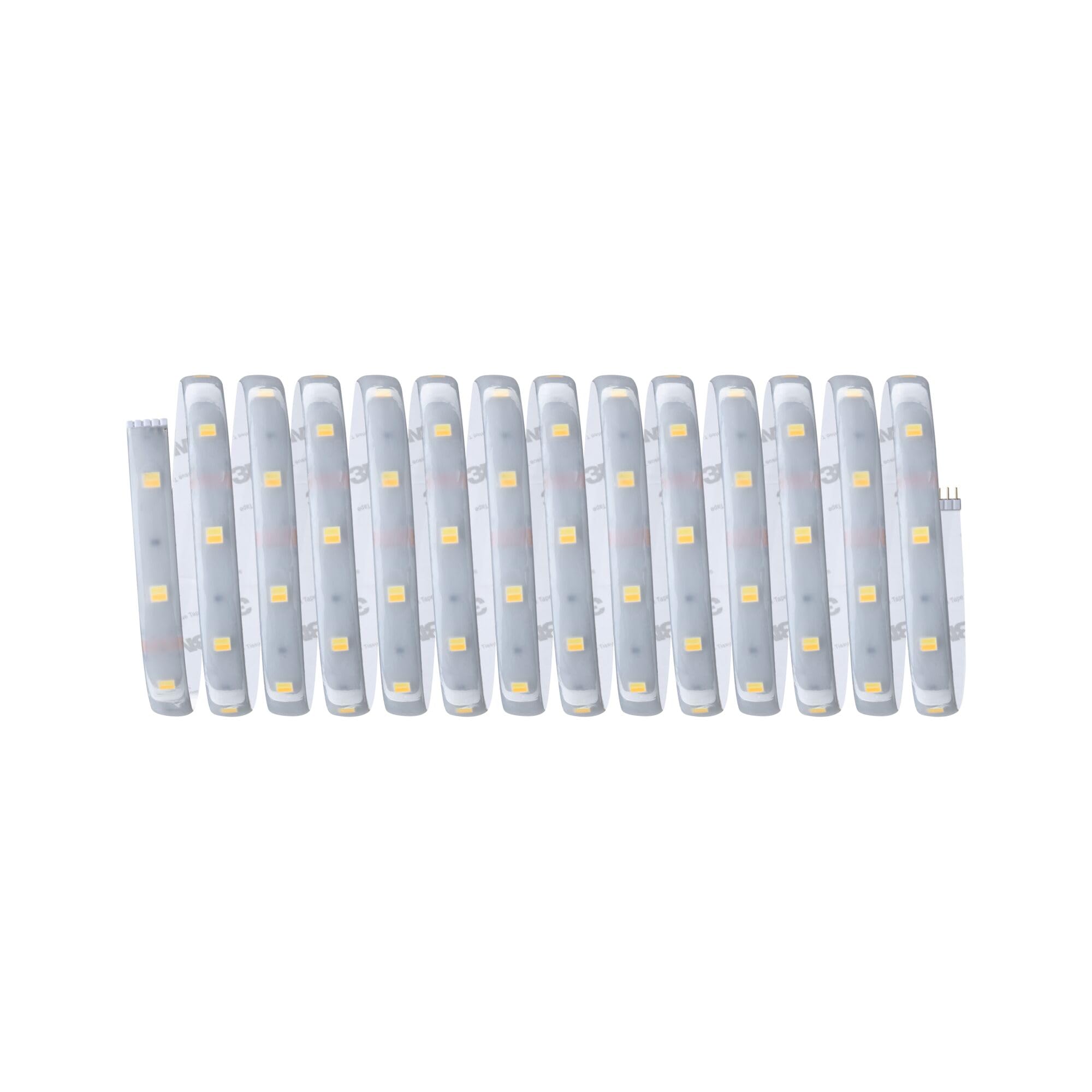 Paulmann 78870 Strip LED MaxLED 250 set básico SmartHomeZigbee TunableWhite 5m IP44 18W 230/24V 1350lm plateado, tira luz LED, resistente salpicaduras