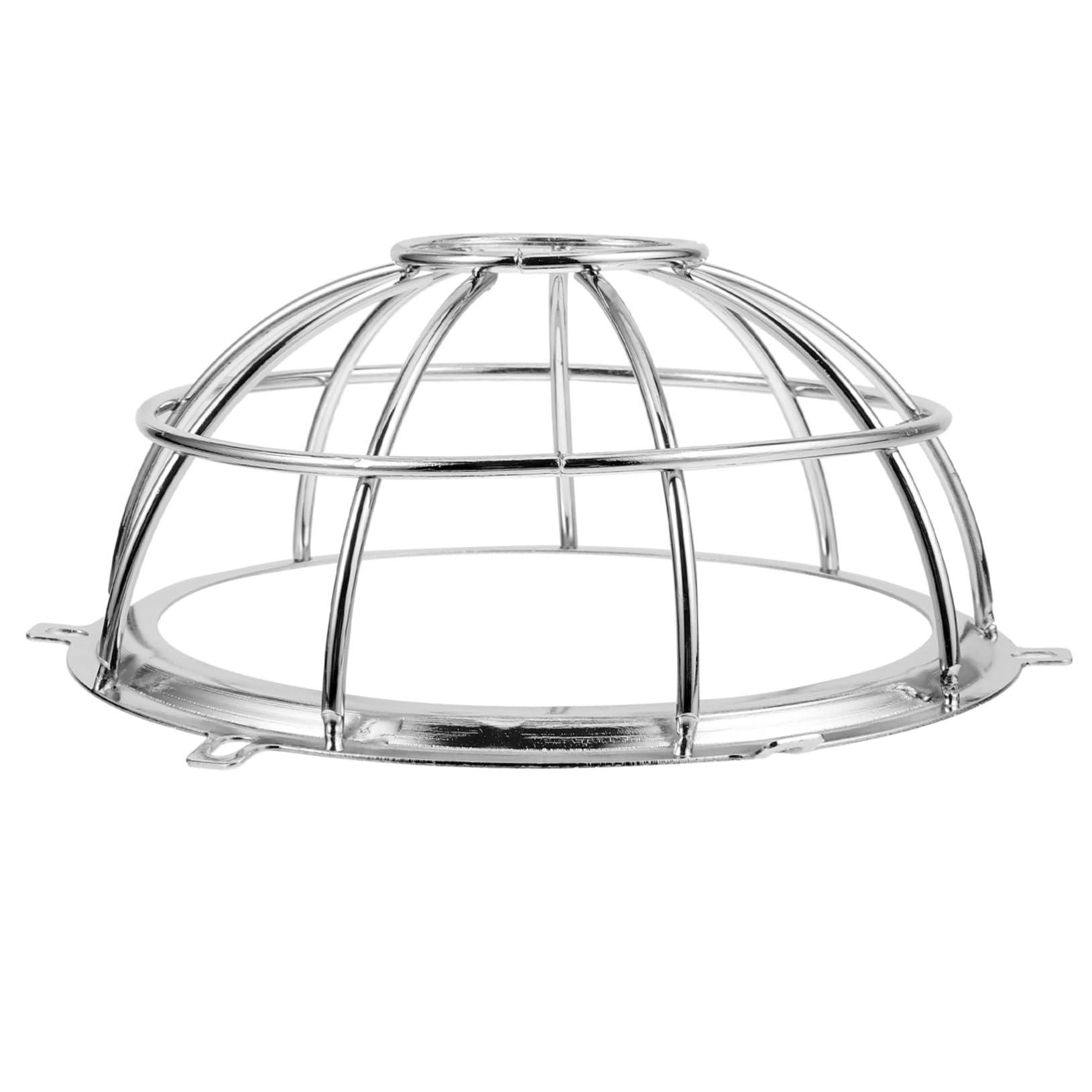 Hohopeti 4 Piezas Protector Metálico para Detector de Alarma Resistente y Decorativo Protectora para Avisador de Humos Jaula para Rociadores Incendios Instalación Rápida y Duradera para