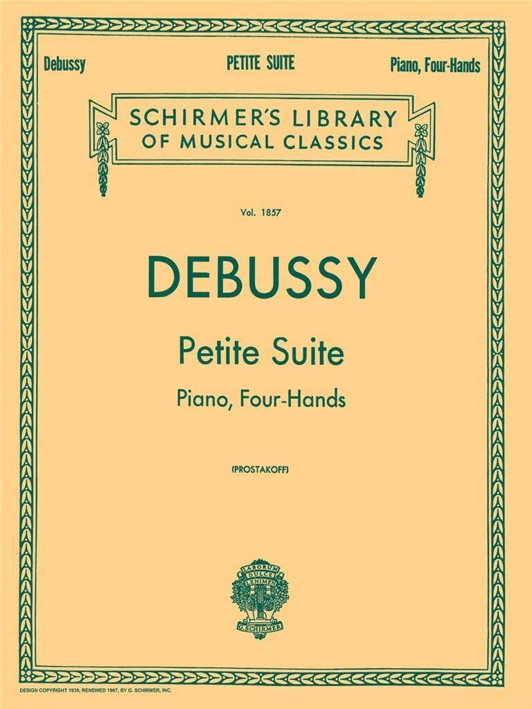 Claude Debussy Petite Suite For One Piano, Four Hands Pfduet