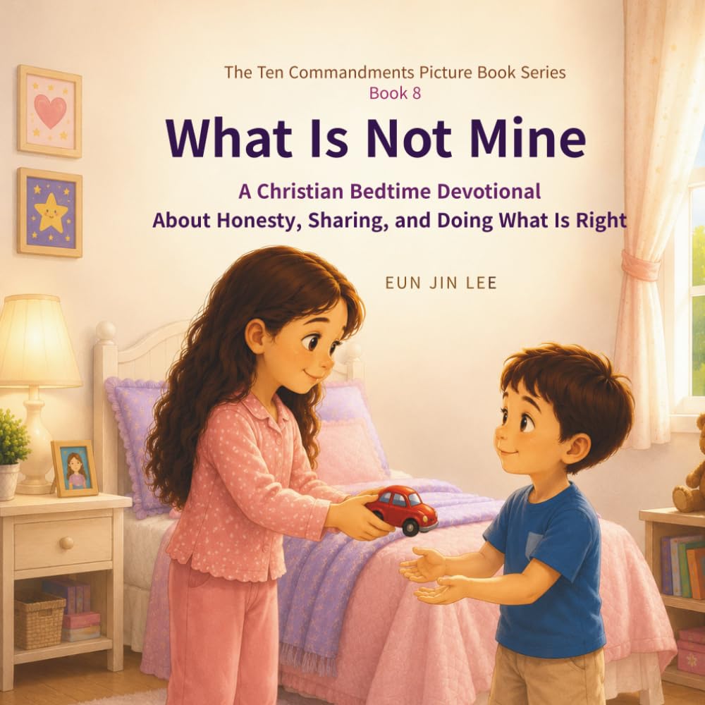 What Is Not Mine: A Christian Bedtime Devotional About Honesty, Sharing, and Doing What Is Right (The Ten Commandments Picture Book Series)