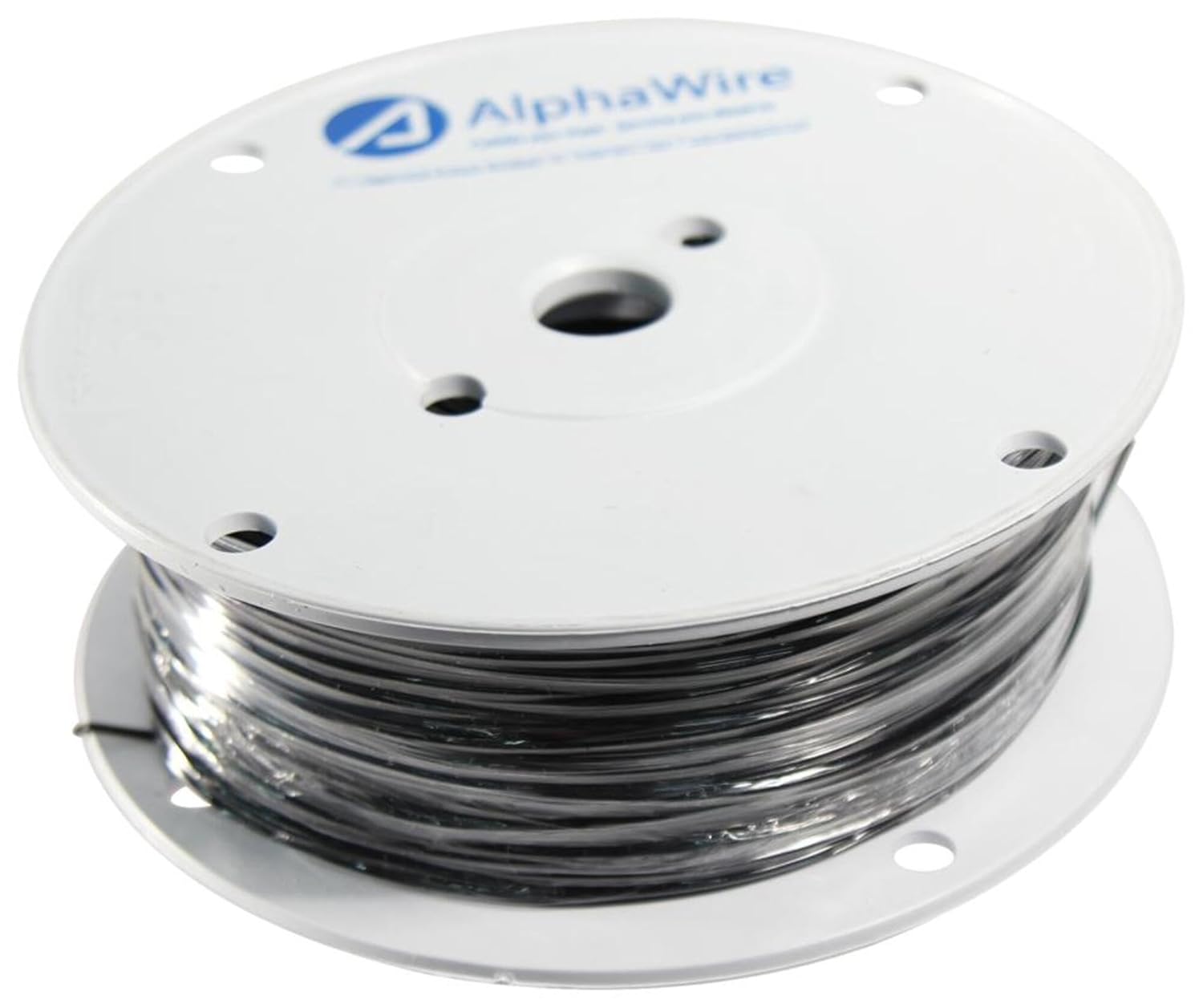 Alpha Wire Hook Up Wire, 1000Ft, 20Awg, Copper, Black, 600V 5856
