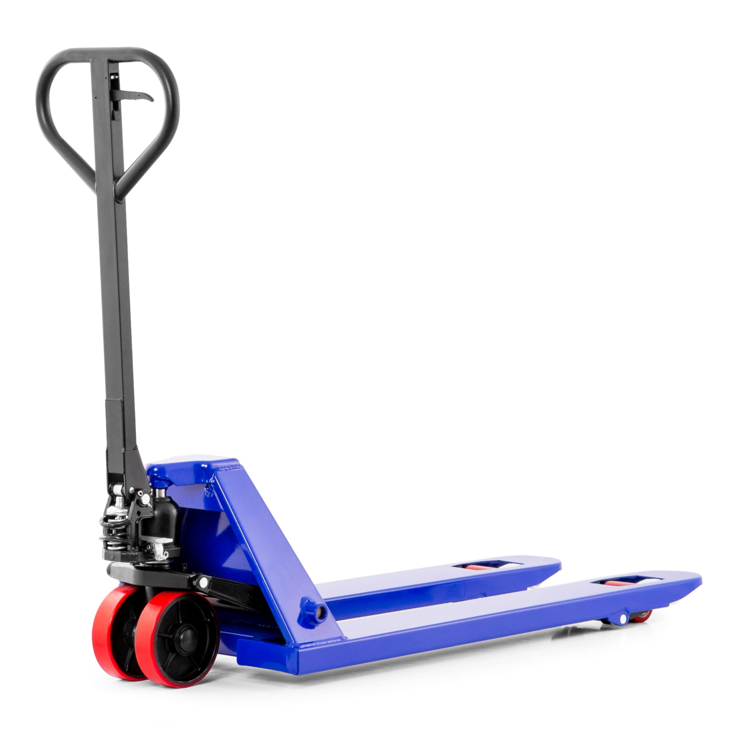 Wózek paletowy Reczny wózek paletowy | 2,5 t / 2500 kg Udzwig | 1150 mm Dlugosc widel | Kólka PU | Wózek paletowy Euro palety