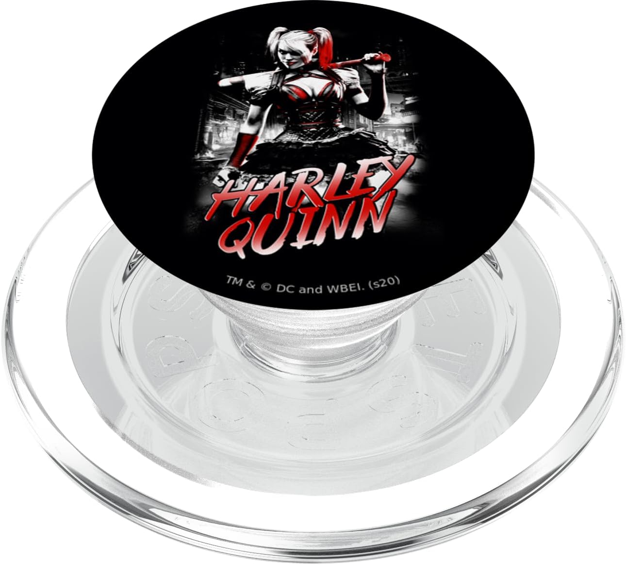 Batman: Arkham Knight Harley Quinn City PopSockets MagSafe PopGrip for iPhone