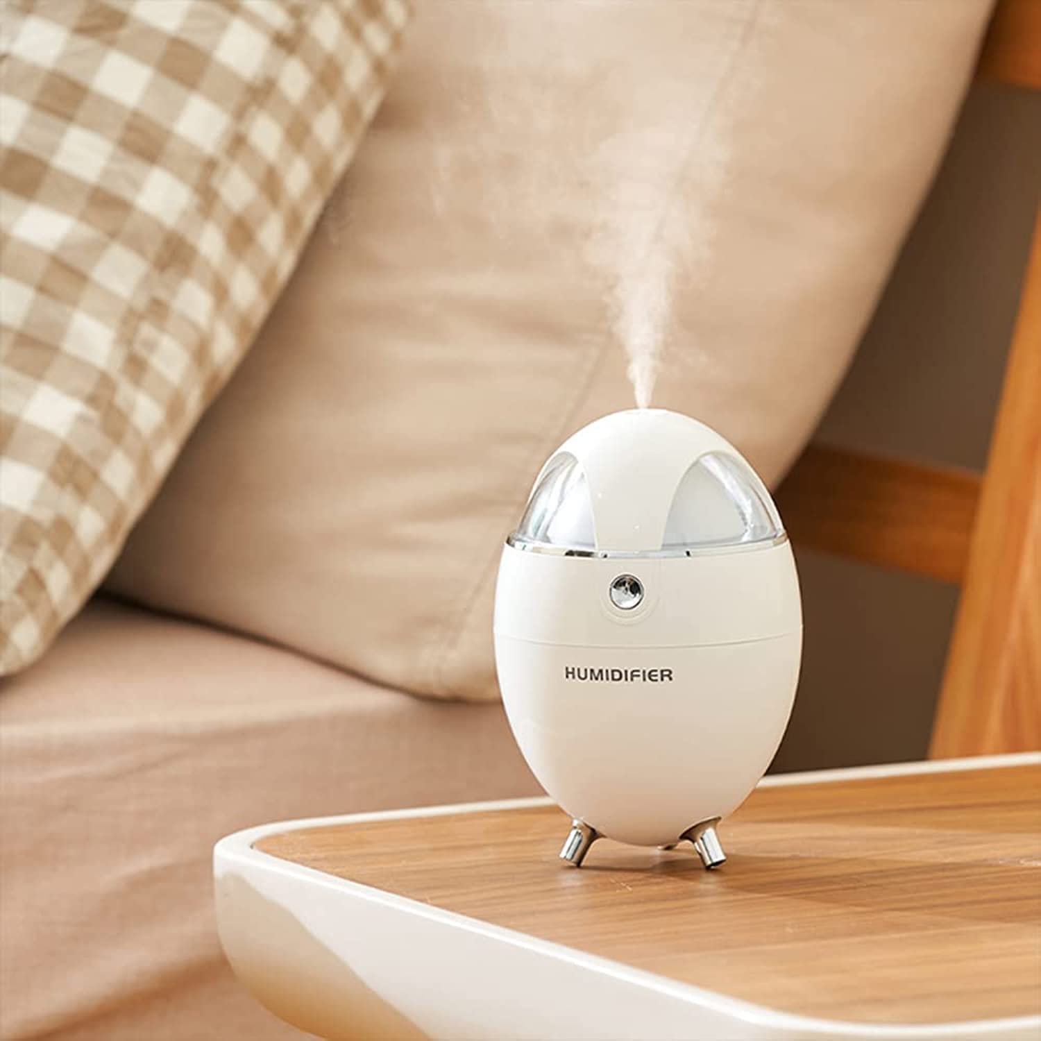 Air Humidifier Y18 Portable Mini Personal Air Humidifier (White)