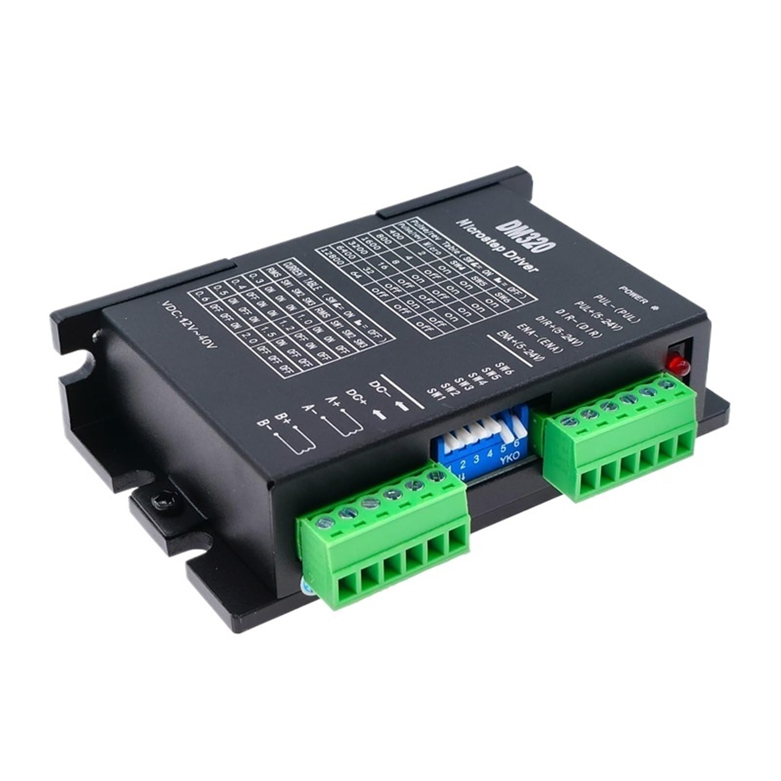 Driver DM320 pour moteur pas à pas 2H320 avec boîtier de protection