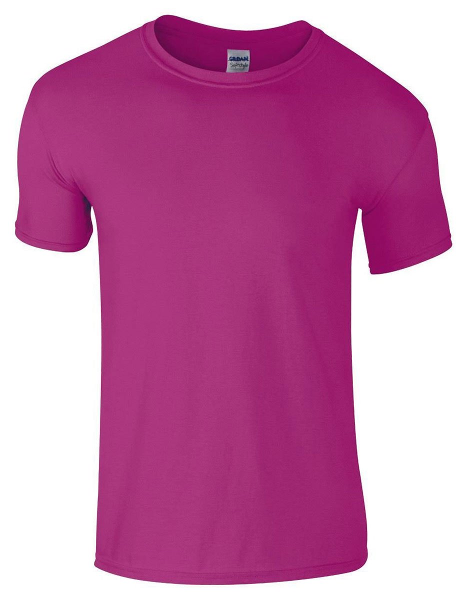 Gildan Men's Pink T-Shirt, Xl