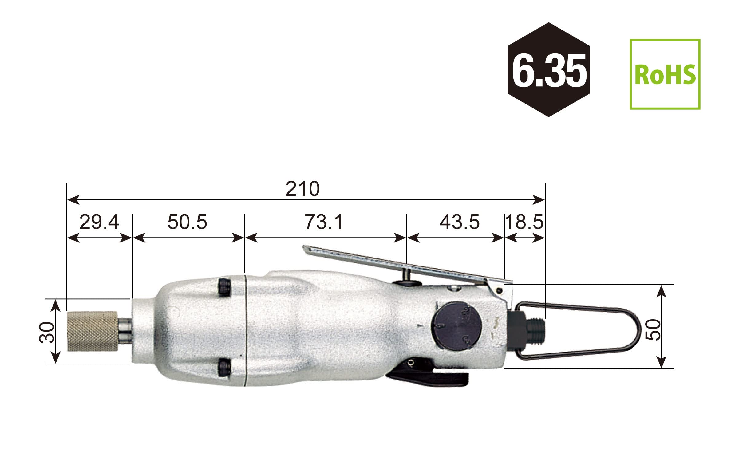 Amazon.co.jp: ベッセル(VESSEL) エアードライバー 衝撃式 GT-S6MLR  