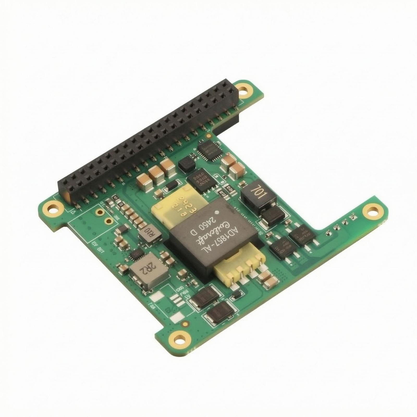 CALANDIS Network-Powered Accessory board+ HAT Module Edge Connector Power over Ethernet Hat Mounting Holes-picture-30