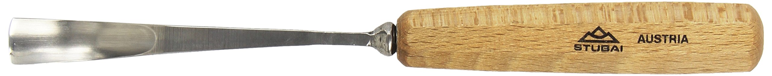 Stubai 552816 dłuto do rzeźbienia w drewnie, typ 28, szary/beżowy, 16 mm