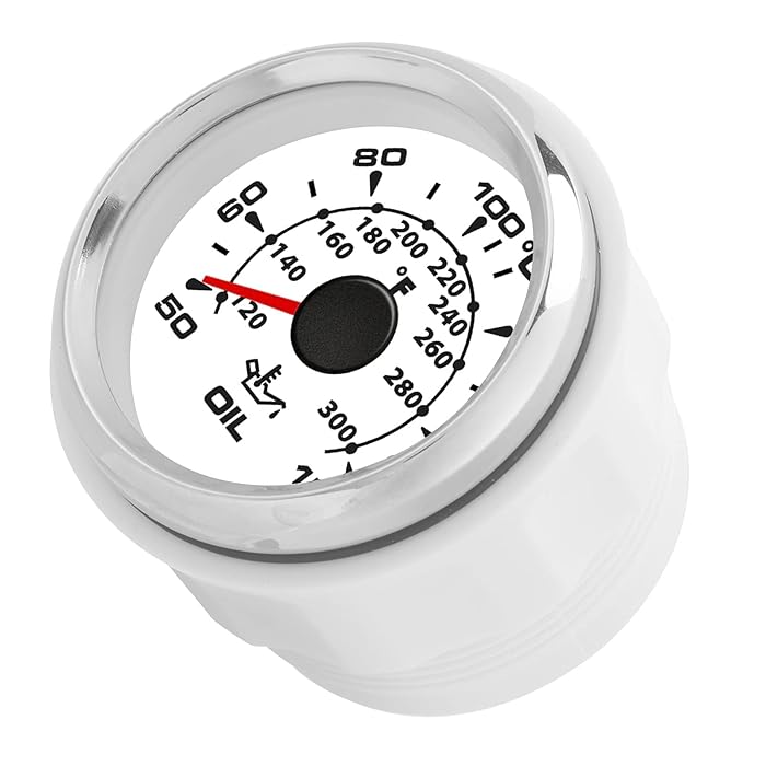 Buy Oil Temperature Gauge, Ultra Wide Working Voltage Waterproof Low