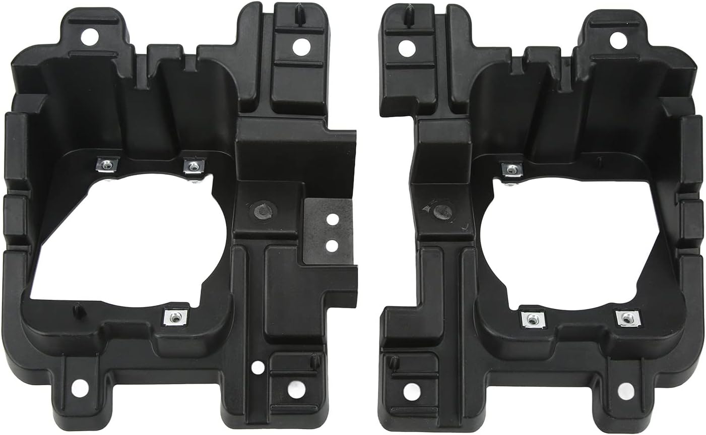 Front Fog Light Bracket, 2PCs Upgrade Appearance Anti Scratch 68449383AA Easy to Install Fog Light Mount for Car