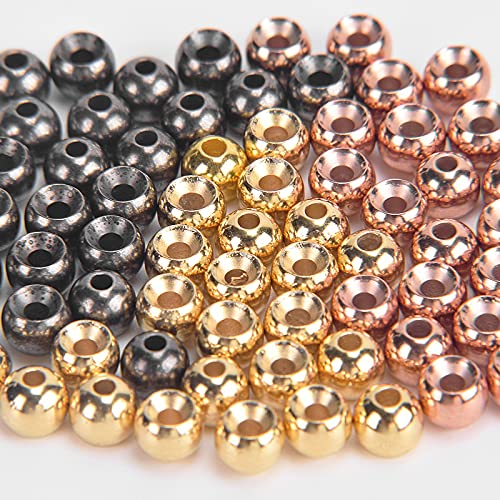 Fly Tying Eye Beads Slotted Tungsten Beads For Fly Tying 100