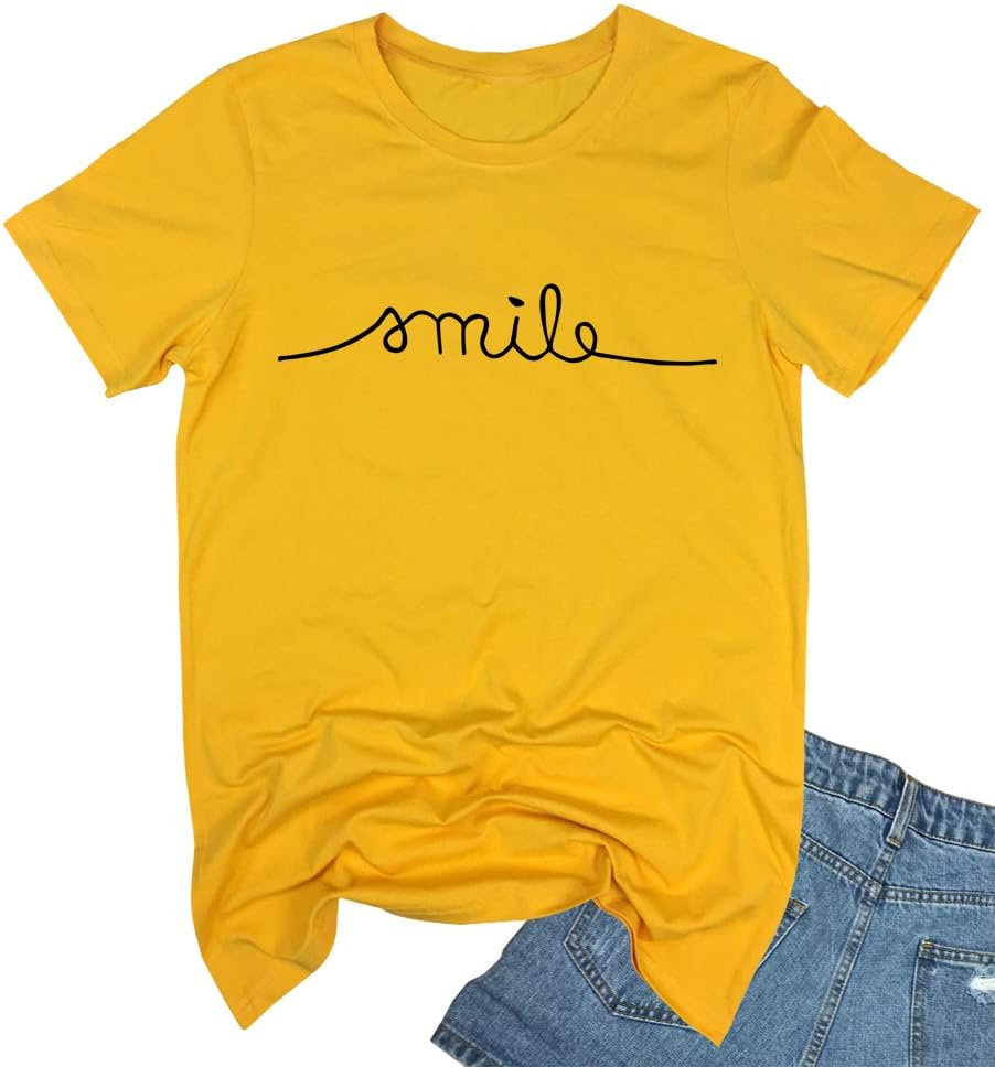 YITAN Women Graphic Cute Tee Funny T Shirts