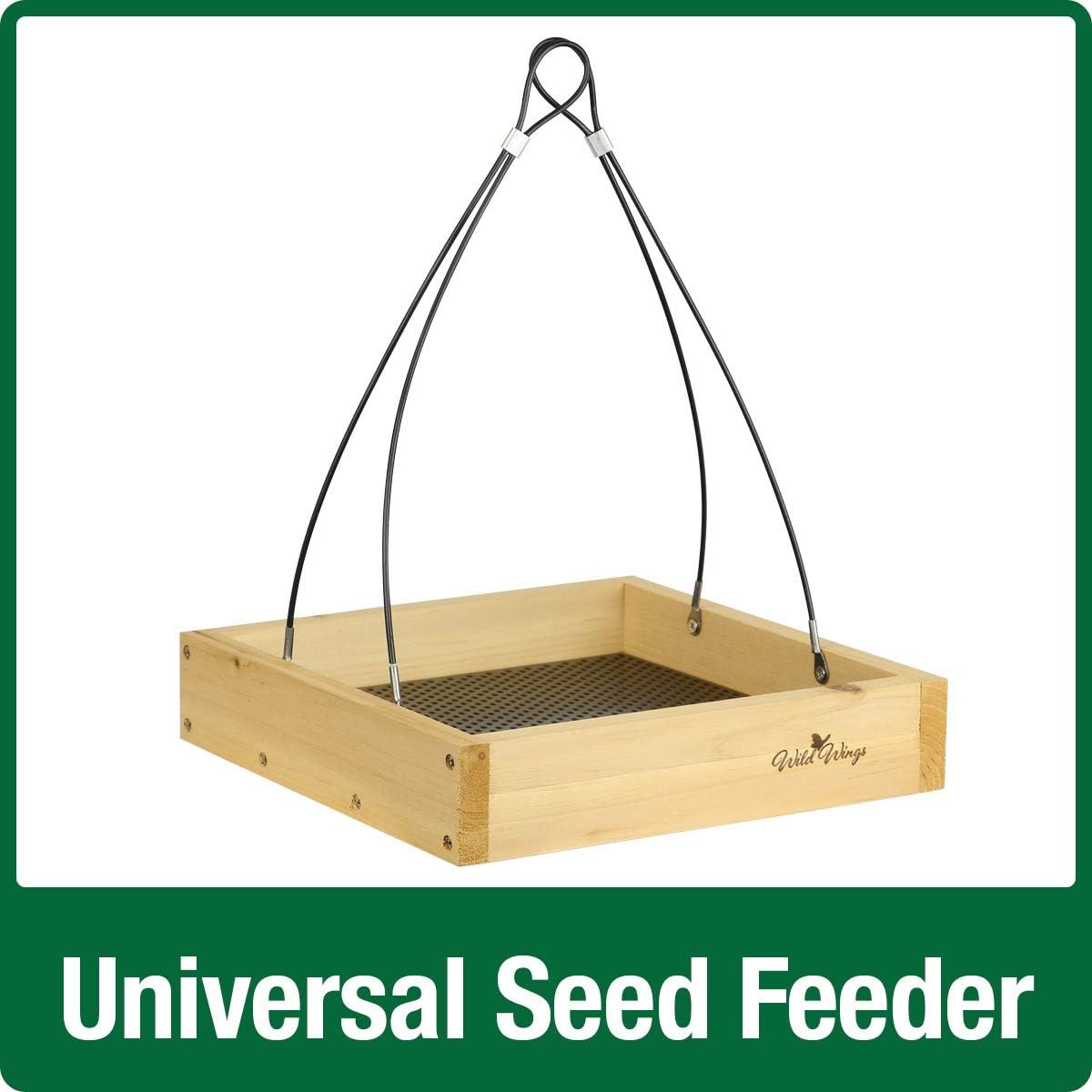 Wild Wings WWCF23 Cedar Tray Bird Feeder