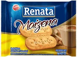 BISCOITO MAIZENA RENATA SACHÊ 6G CAIXA 180 UNIDADES