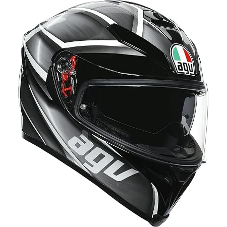 AGV CASCO K5 S MULTI MPLK ML TEMPEST BLACK/SILVER, M-L : Amazon.it: Auto e  Moto