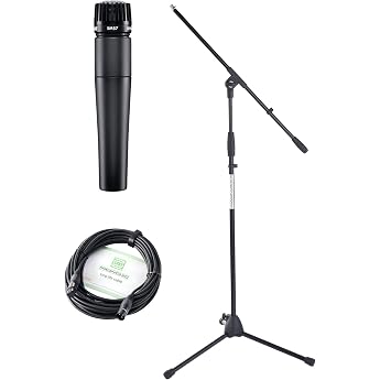 Shure SM 57-LCE Microphone Tripod Set, Dynamic Microphone, 5 dBV/Pa /1 | Directional characteristics: Cardioid, Transmission 
