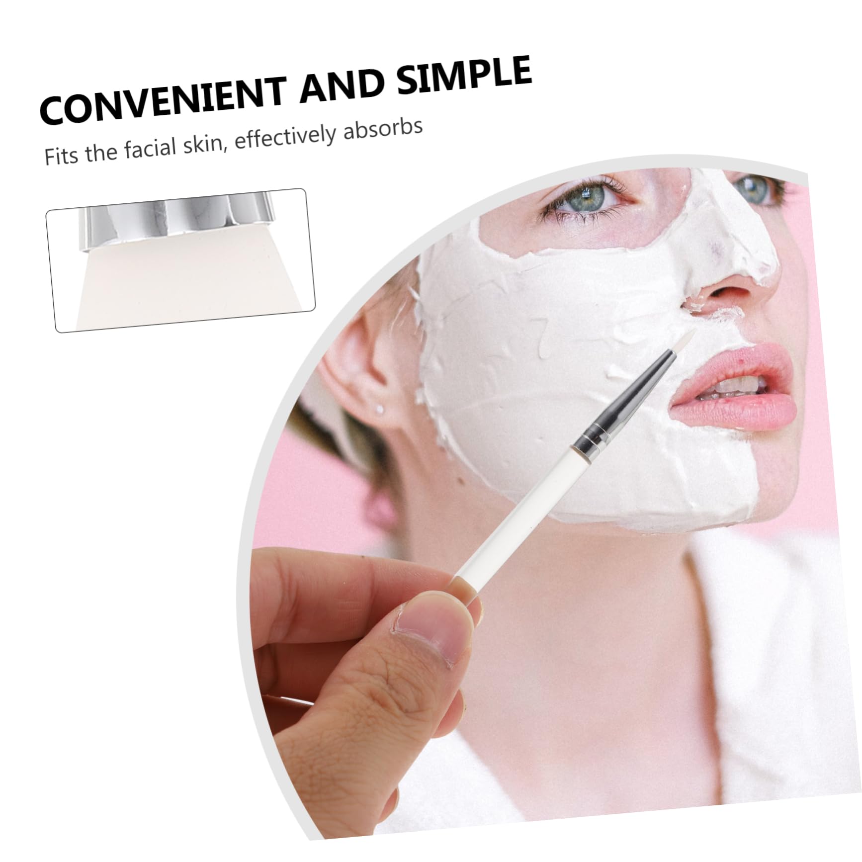 Didiseaon Kit De 3 Juegos De Suministros De Maquillaje Con Mango Acrílico Pinceles No Absorbentes Para Base Líquida Cejas Sombras De Ojos Y Labios Herramientas De Maquillaje 7 Piezas X 3