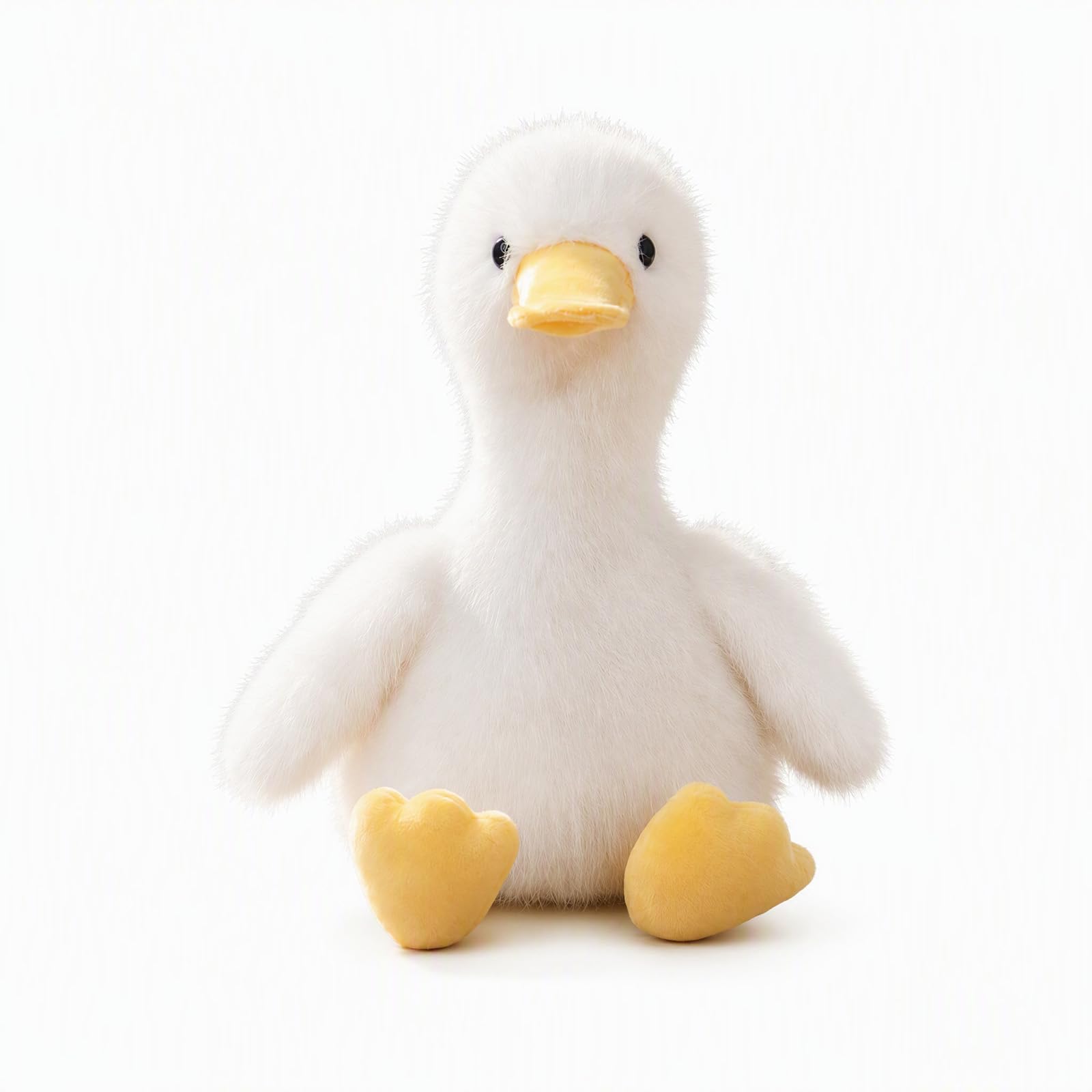 Yulondar Duck plush toy, 25cm / 10 Inch Soft White Duck Plush